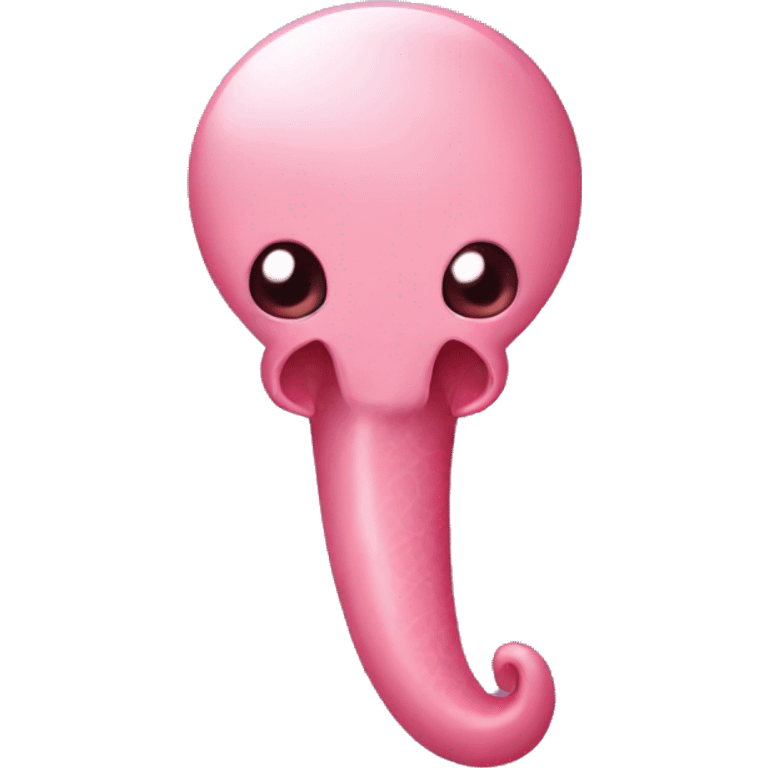 Pink uterus emoji