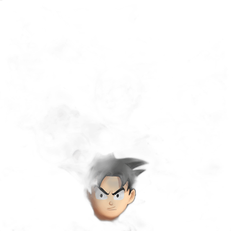 Goku Ultra Instincts emoji