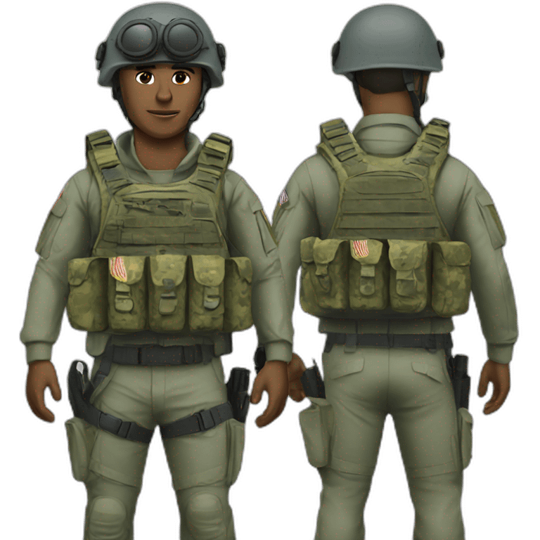 Colombian navy seal emoji