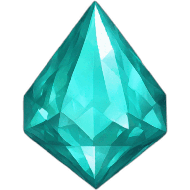 Minecraft diamond item emoji