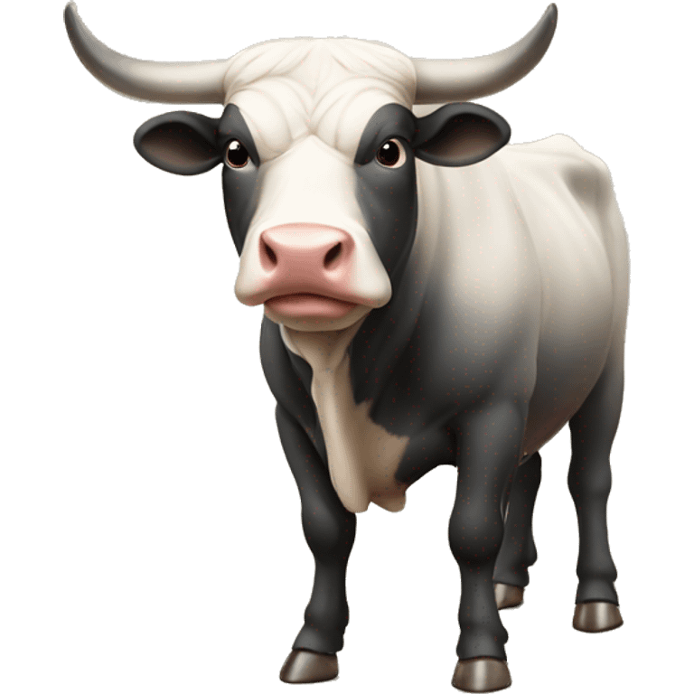 Charlois Bull full body emoji