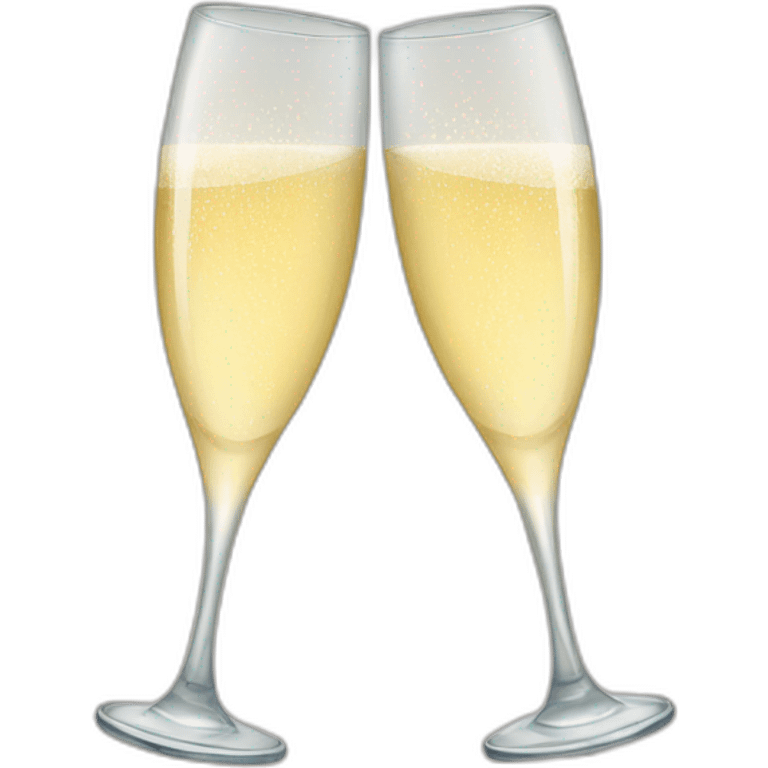 cheers champagne glasses emoji