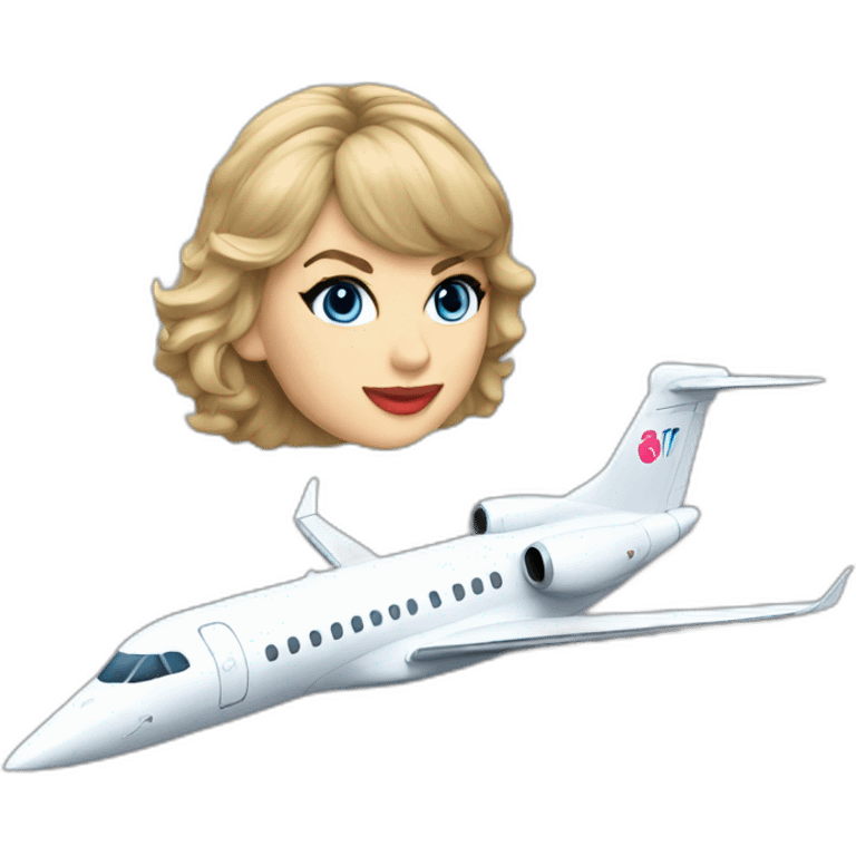 taylor swift jet emoji