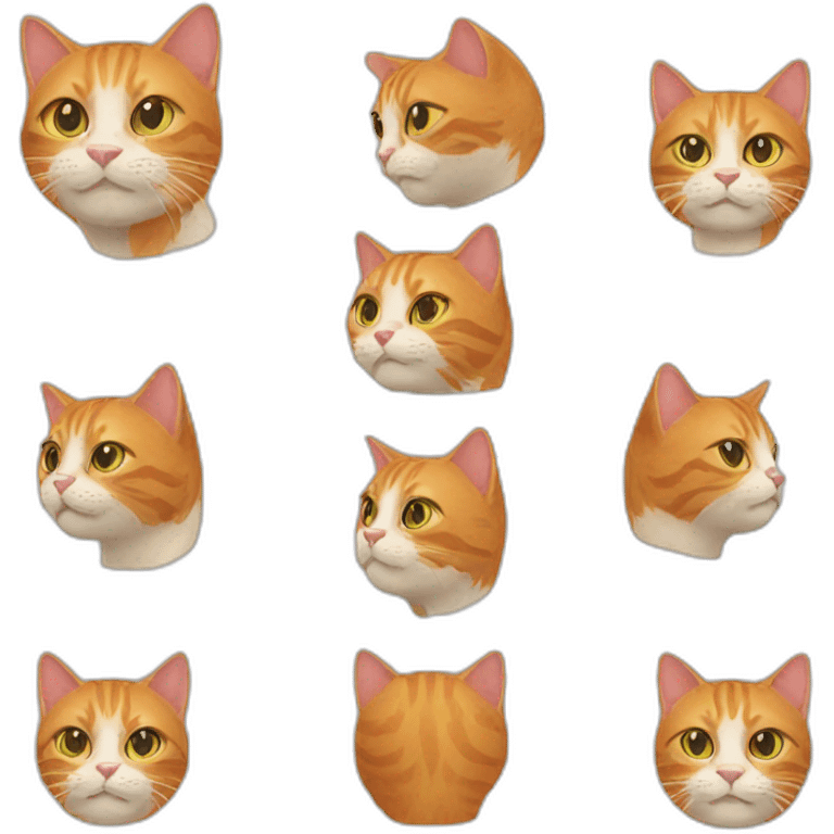 Ginger cat  emoji