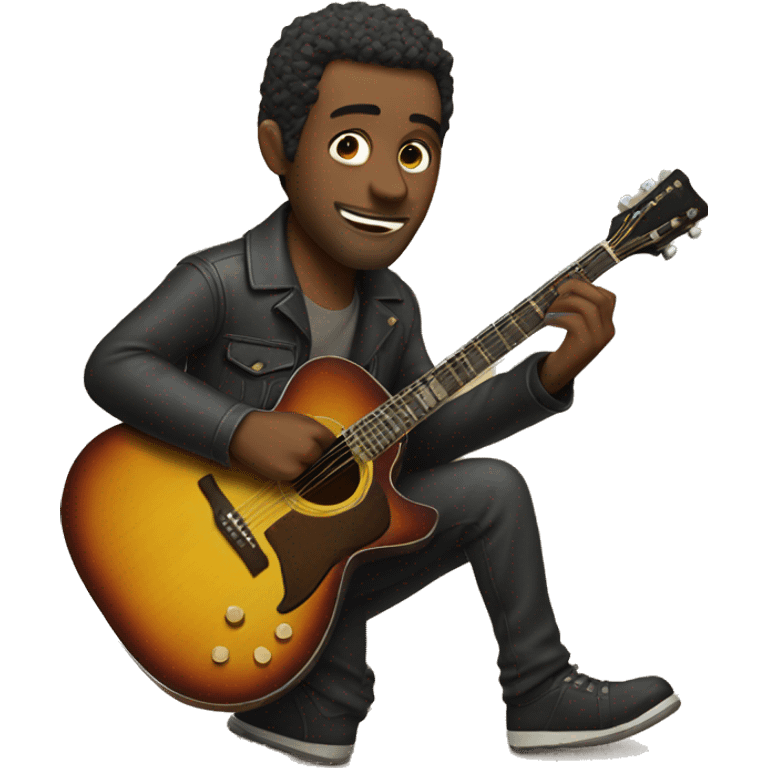 Guitar man  emoji