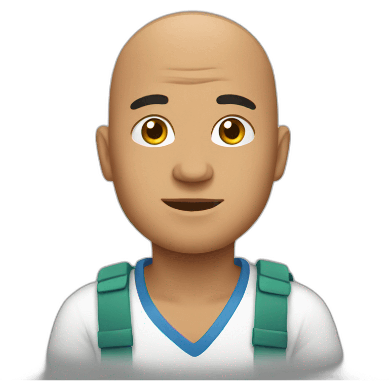 bald peruvian man emoji