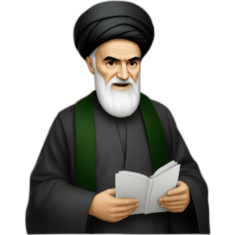 ayatollah khomeini emoji