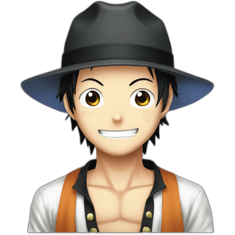 d ace one piece manga emoji