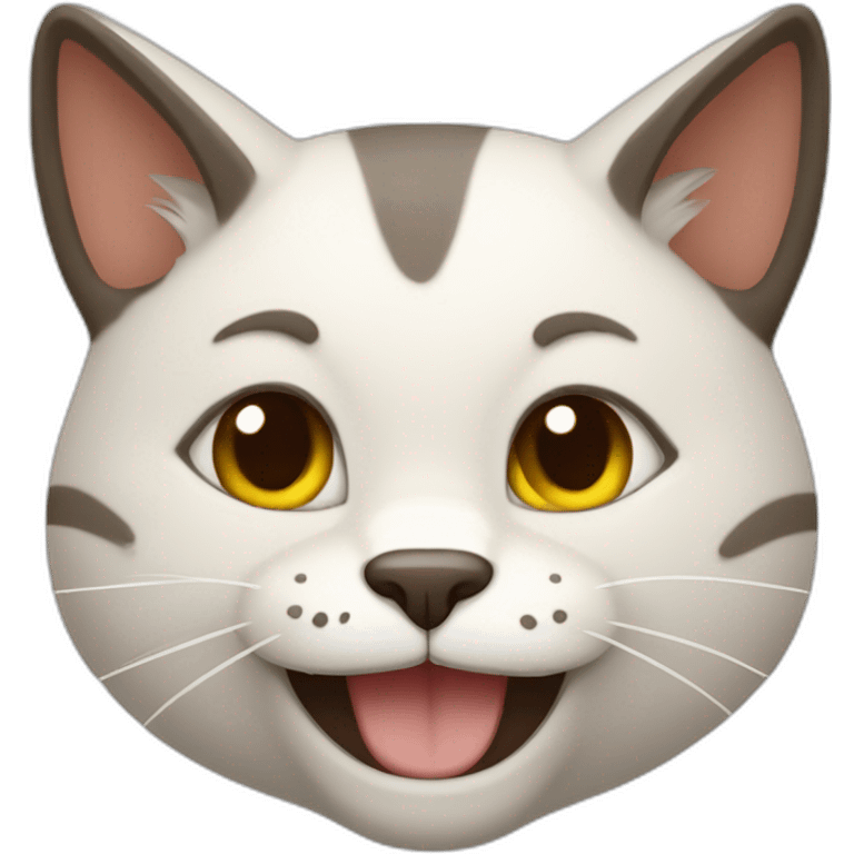 Gato sonriente emoji