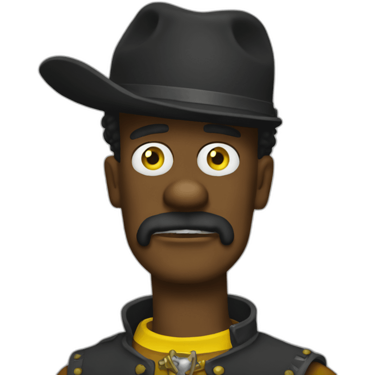 black bart simpsons emoji