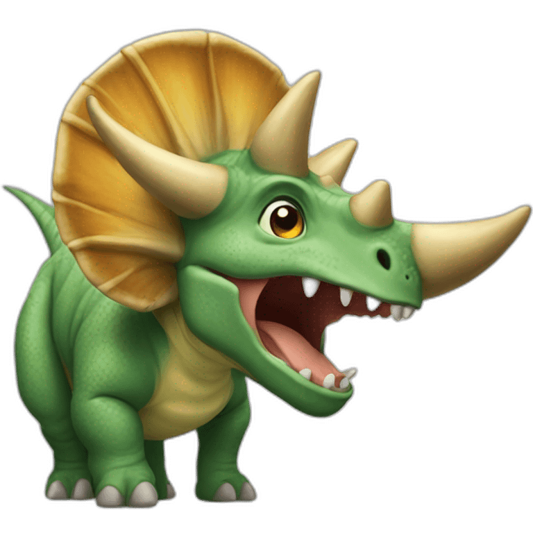 triceratops emoji