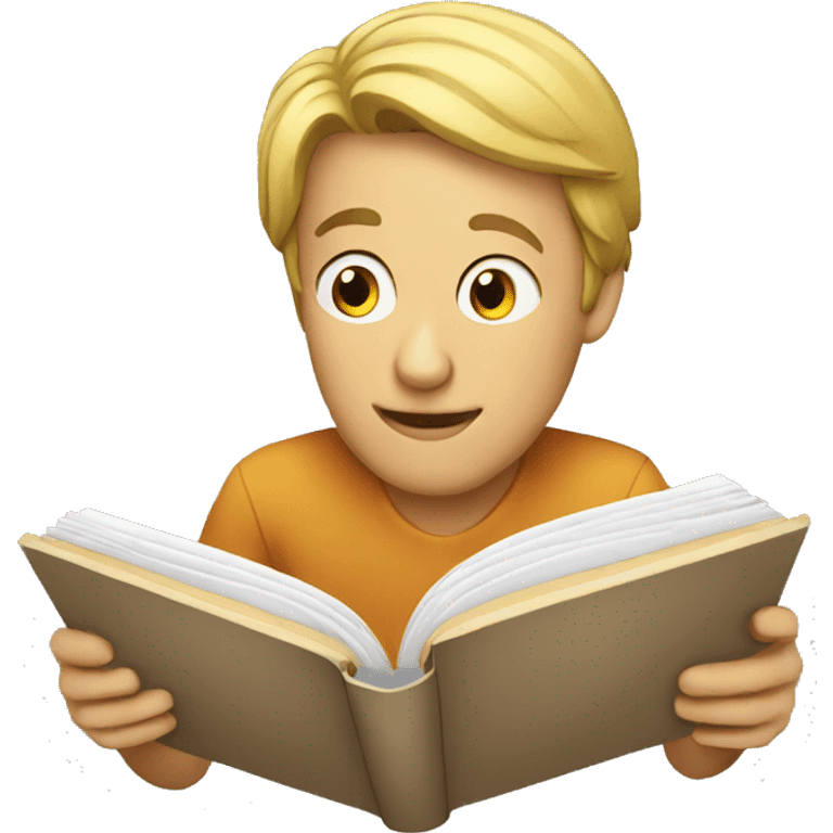 reading emoji