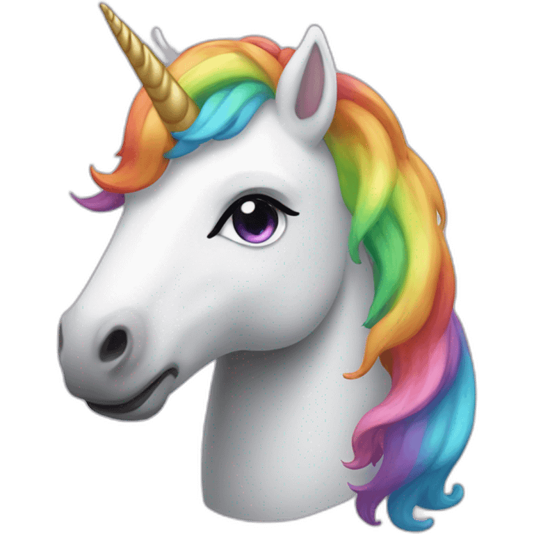 rainbow unicorn emoji