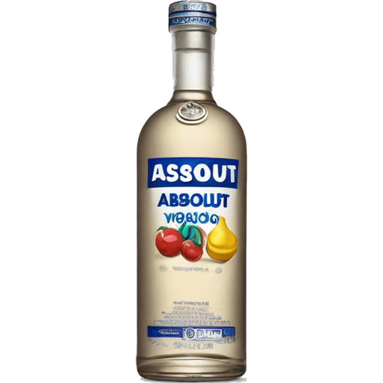 absolut original vodka emoji