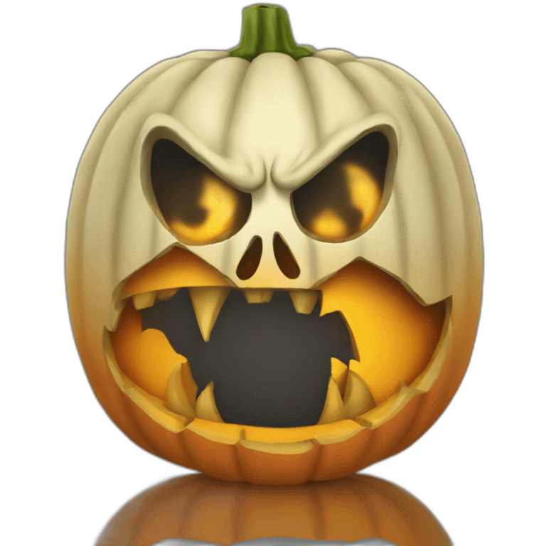 Calabaza terror emoji