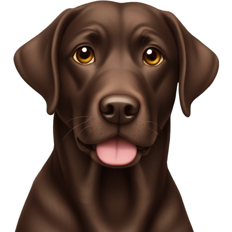 chocolate lab emoji