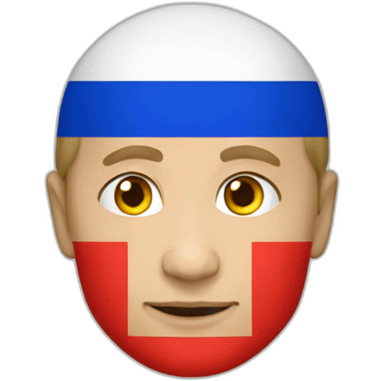 putin with russia flag emoji