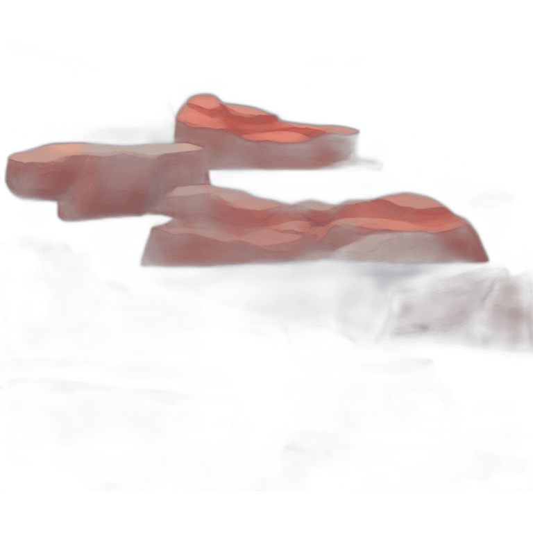 Red Rocks canyon emoji