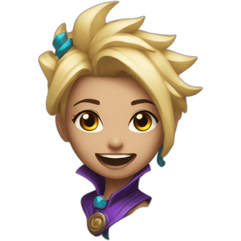 Jinx from League of legend emoji