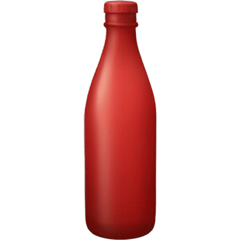 red coloured bottle emoji