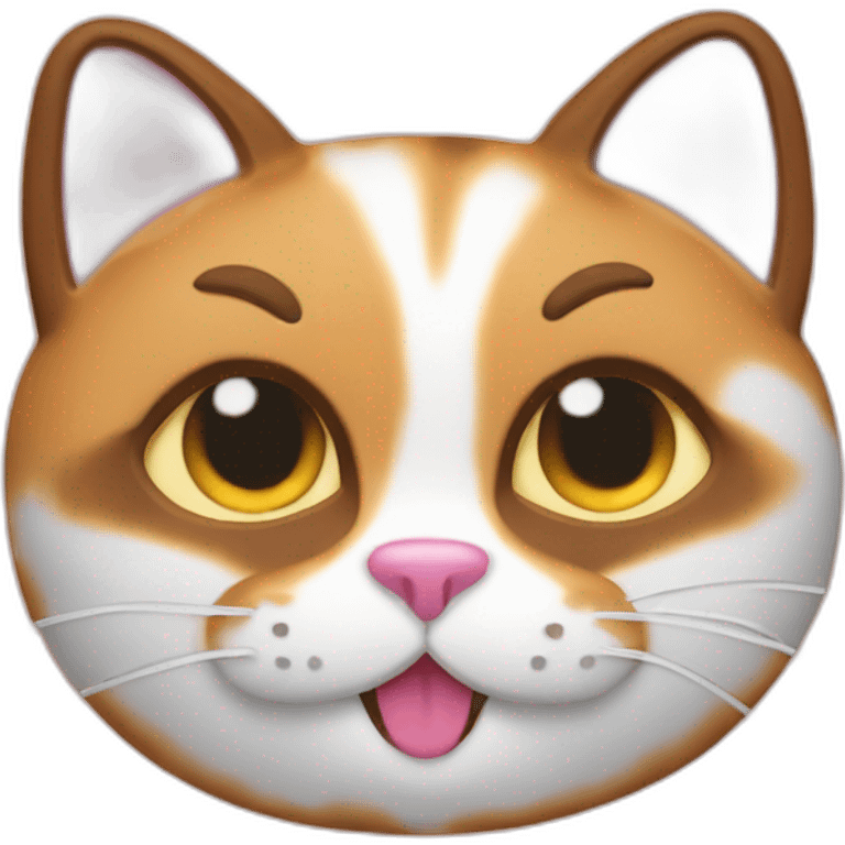 cat in brioche emoji