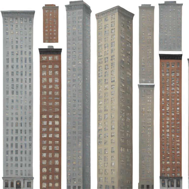 New York buildings  emoji