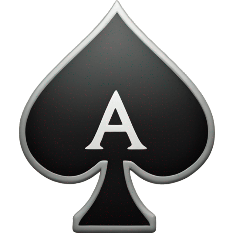 Ace of spades emoji