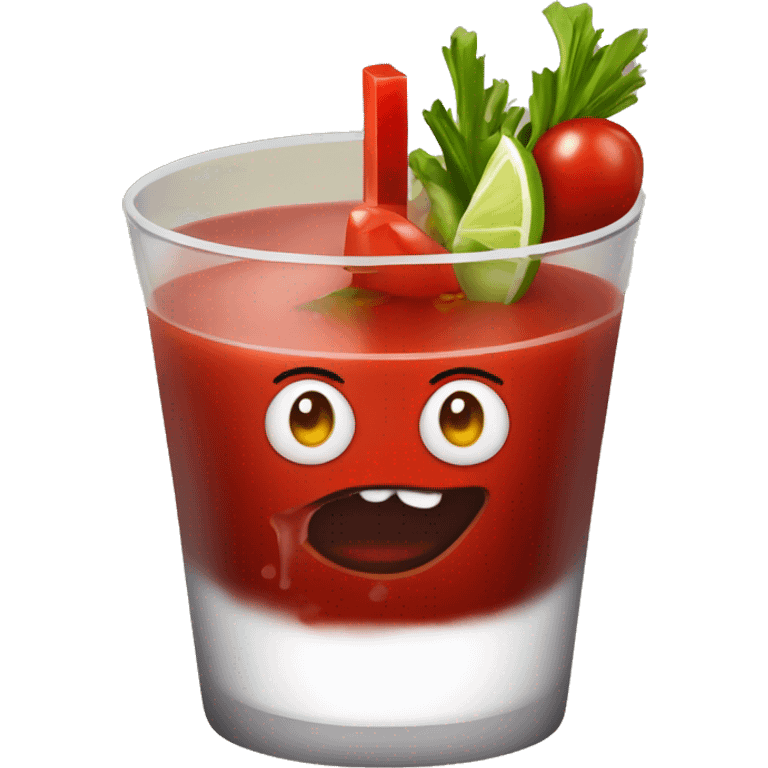 bloody mary cocktail emoji