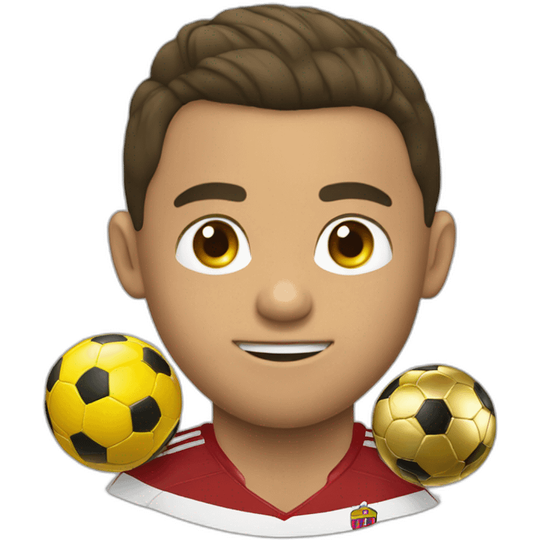 Ronaldo ballon dor emoji