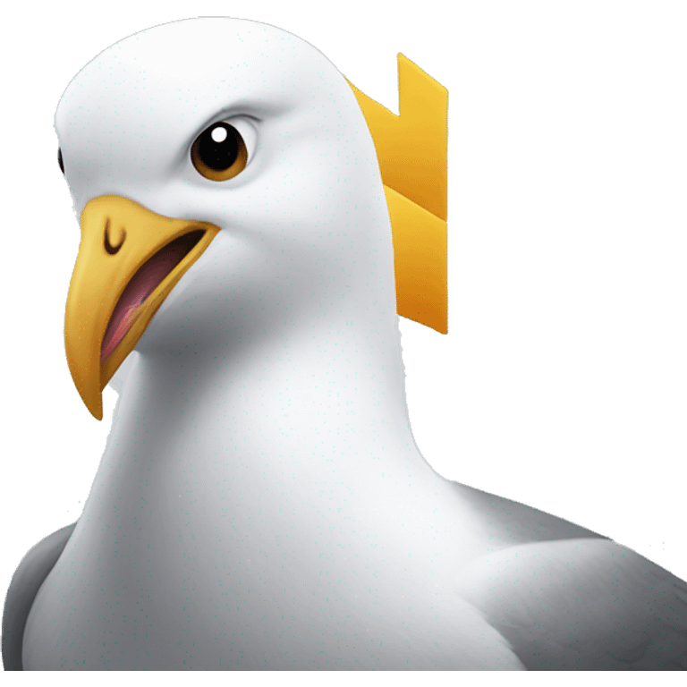 rap seagull emoji