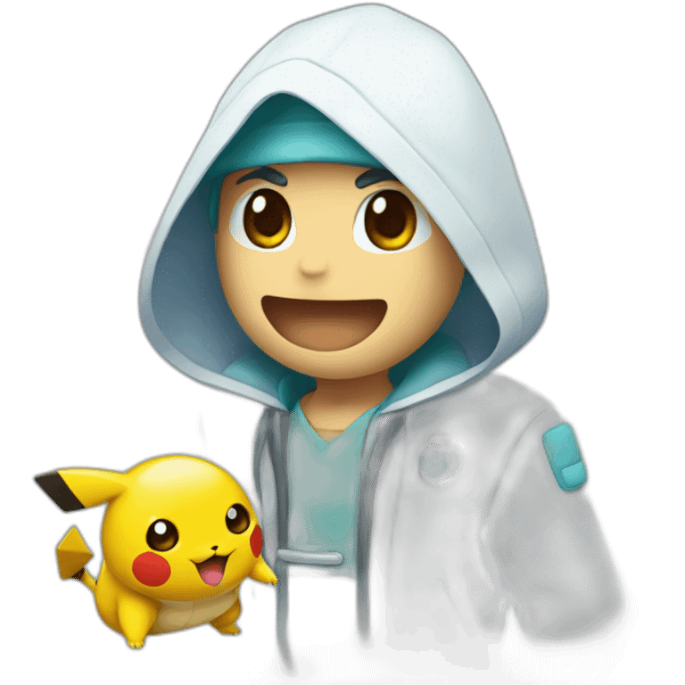 pokemon on medicine emoji