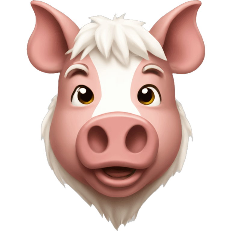 University of Arkansas hog  emoji