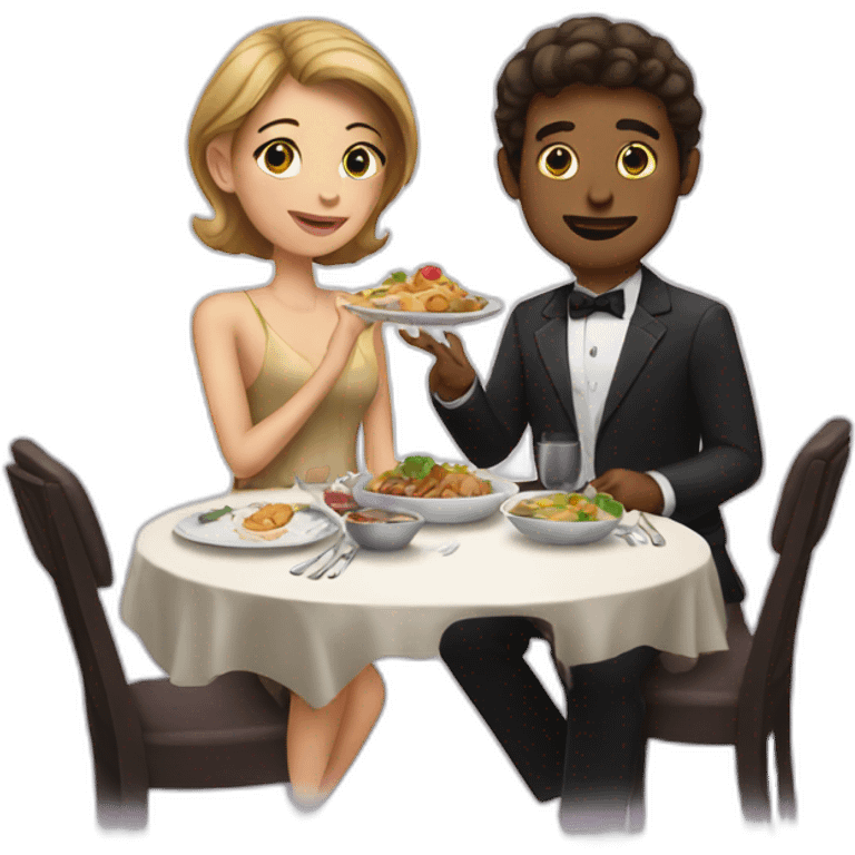 dinner date emoji