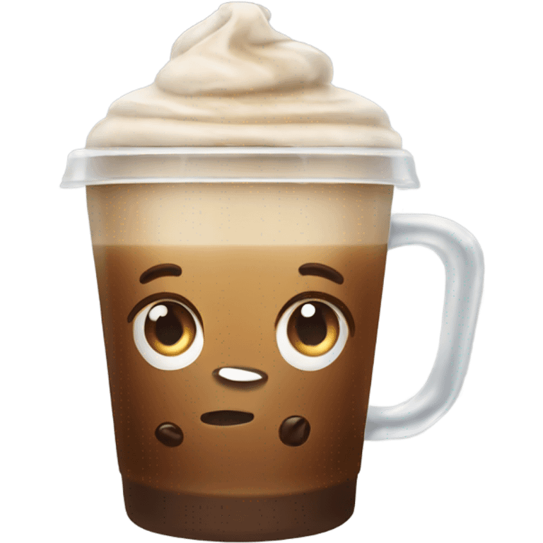 iced coffee emoji