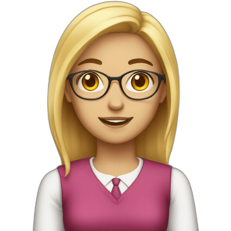 Senior high school girl emoji