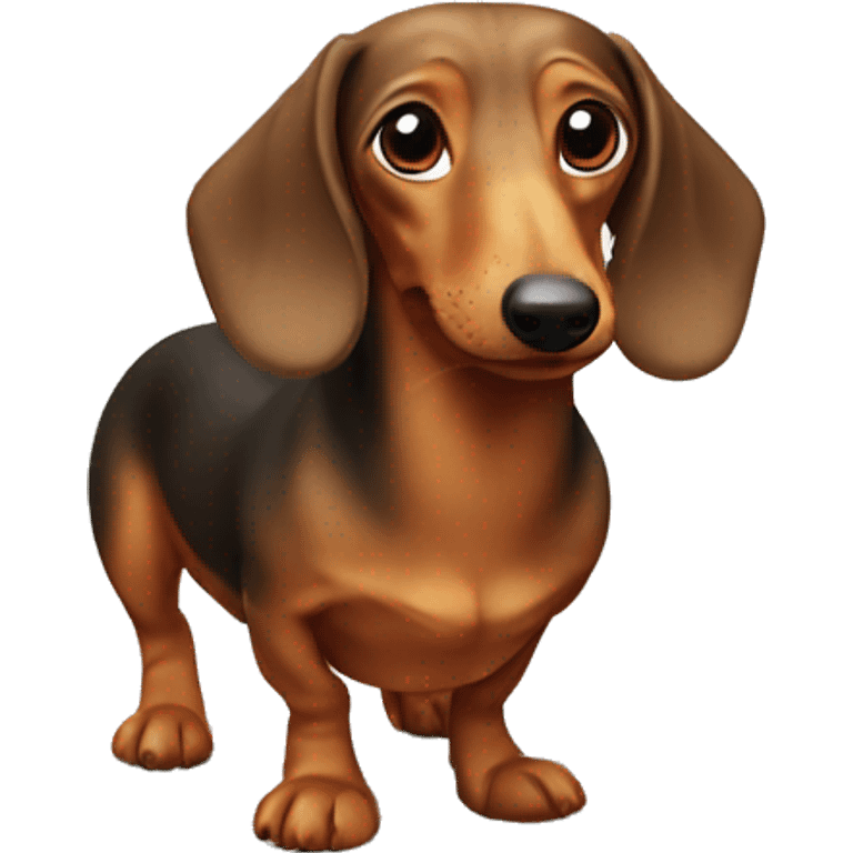 Dachshund goose emoji