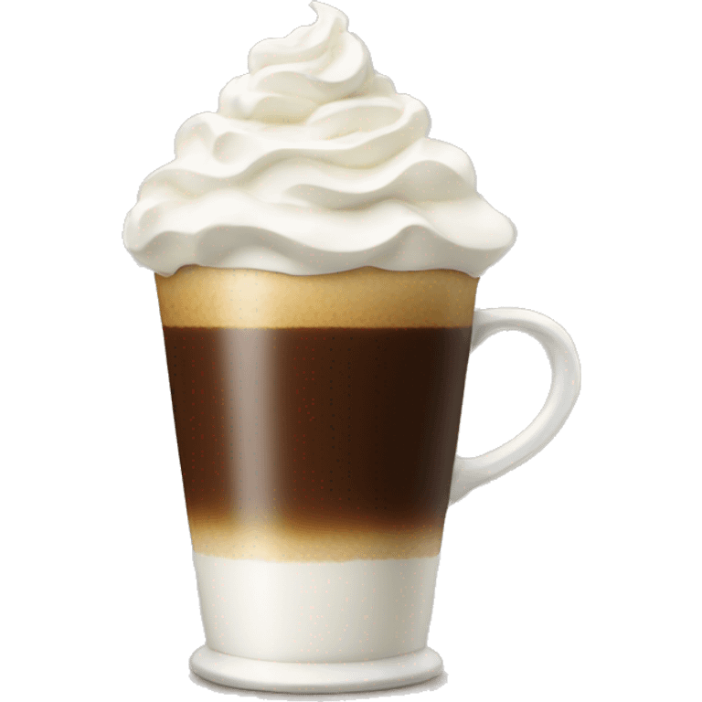 Coffee with whipped cream  emoji