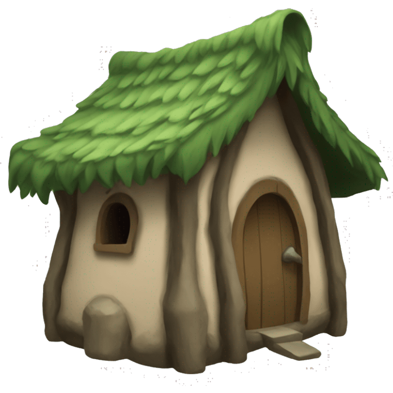 elf hut emoji