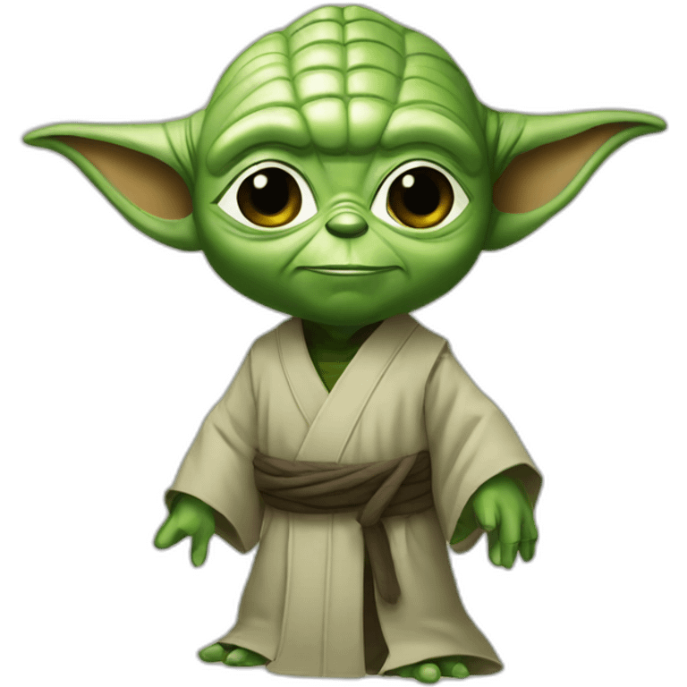 yoda with macron emoji