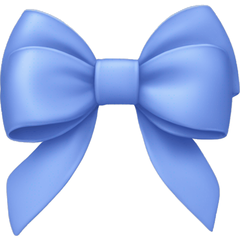 periwinkle bow emoji