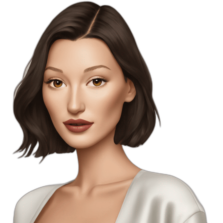 Bella Hadid emoji