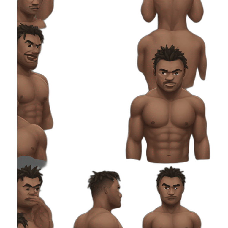 Ngannou emoji