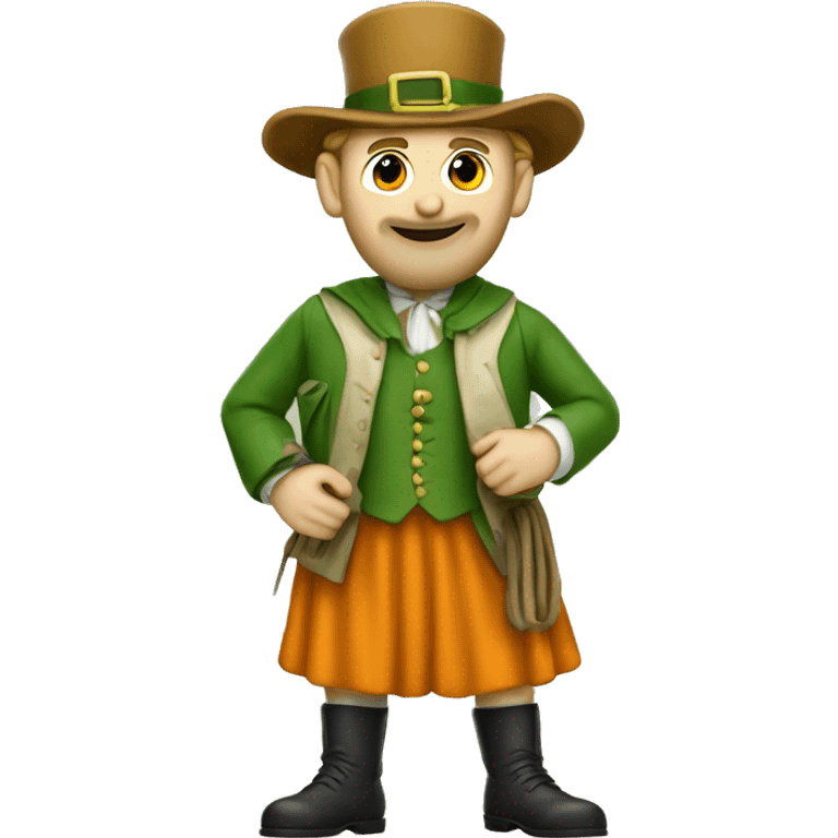 An Irish Orangeman emoji