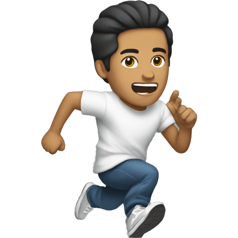 filipino-rapper running emoji