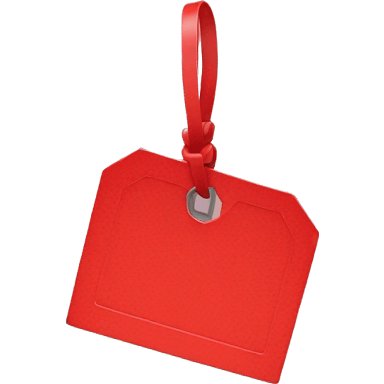 a red SALE tag emoji