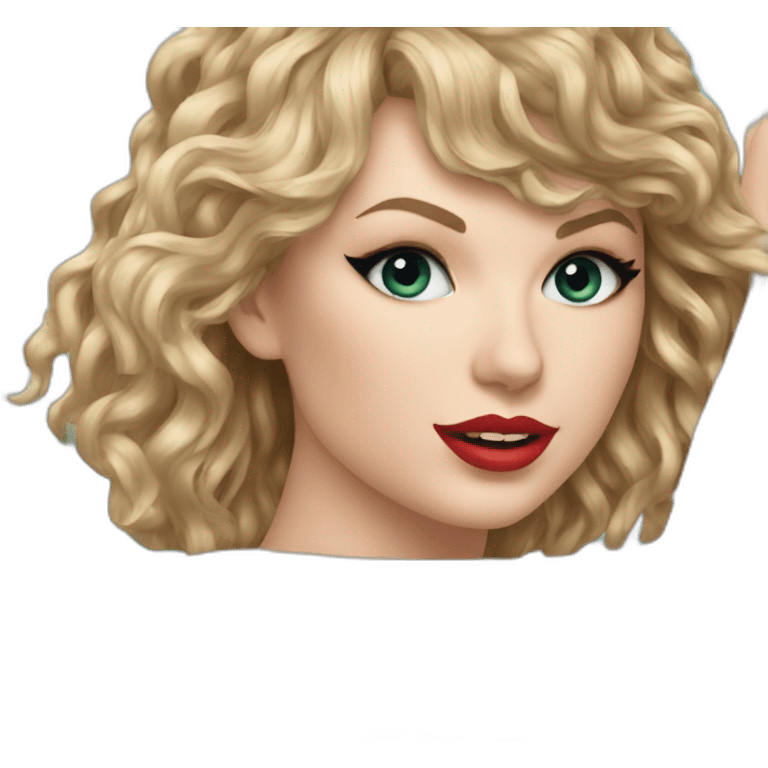 Taylor SWIFT at pool emoji