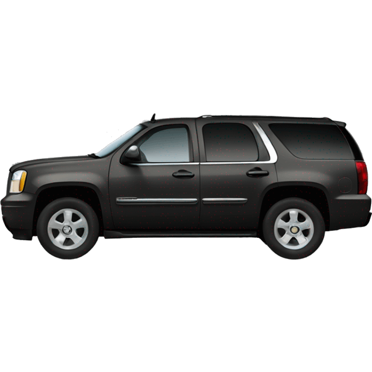 Black yukon gmc  emoji