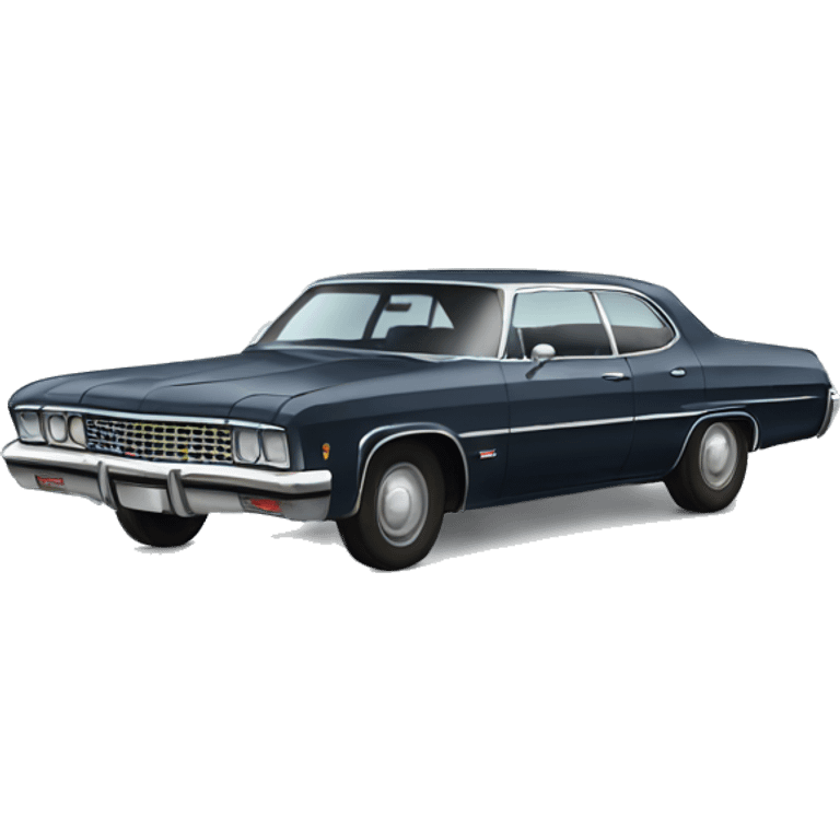 Chevrolet impala from supernatural emoji