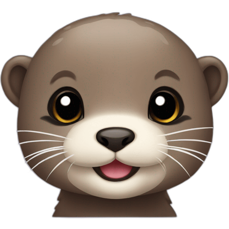 Baby otter emoji