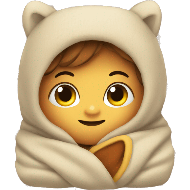 cute autumn blanket  emoji